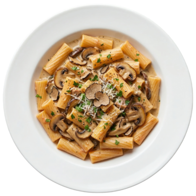 pasta crema tartufo